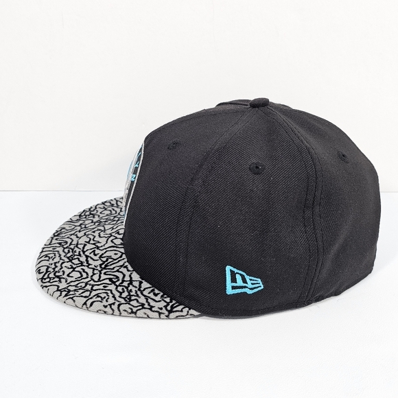 NBA Brooklyn Nets Hat Cap New Era 59Fifty Fitted Men’s Size 7 1/4(57.7 cm) Wool - Picture 3 of 9